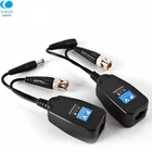 10 пар CCTV Coax BNC видео Мощность балун трансивер к CAT5e6 RJ45 разъем для камер наблюдения