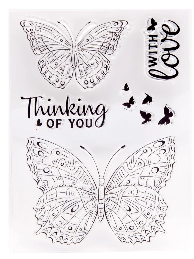 Металлические штампы для вырезания штамп серия цветов и бабочек форма