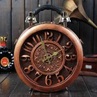 Роскошные сумочки, женские сумки, дизайнерская Модная креативная Сумка-тоут с часами, Женская круглая сумка-мессенджер из искусственной кожи, сумки на плечо