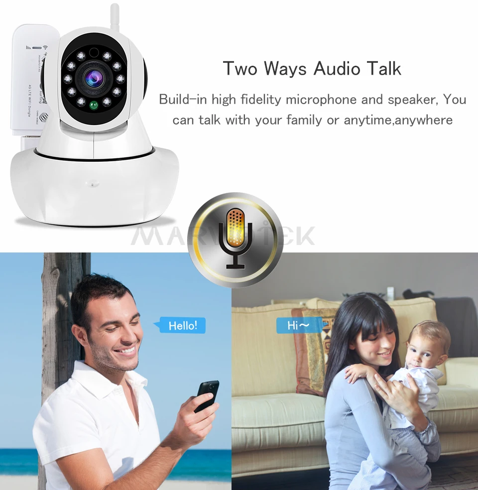 720P Беспроводная ip-камера wif камера wifi видеонаблюдение 360 градусов наклон 4G cctv камера 3G со слотом для sim-карты ipcam IR