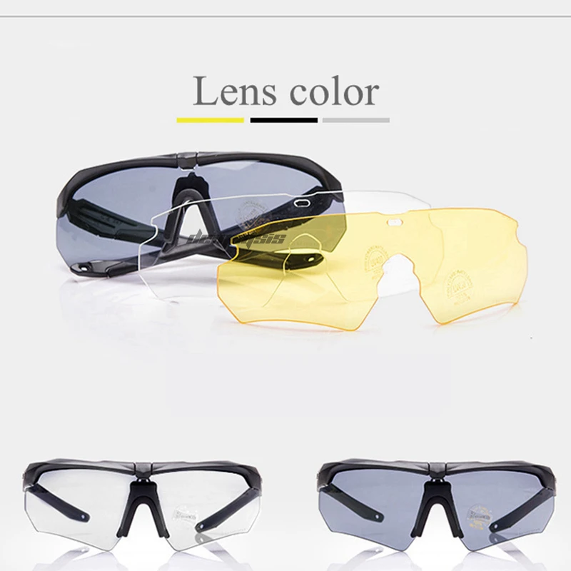 Очки с 3 линзами поляризационные для горных велосипедов | Спорт и развлечения