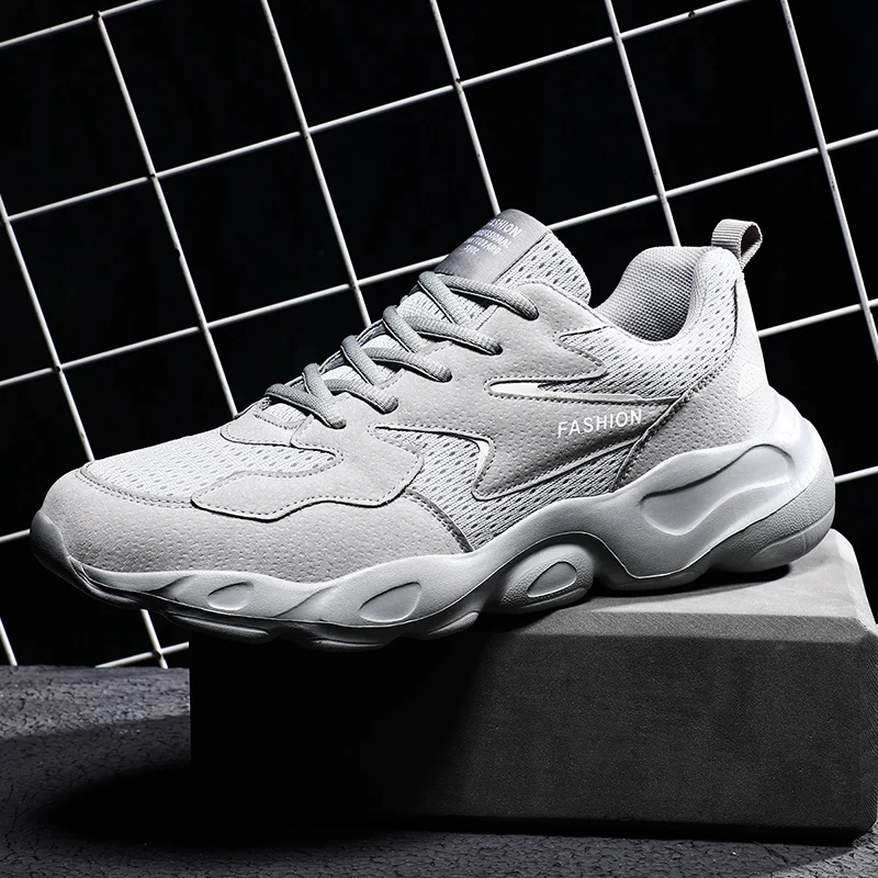 

man casual shoes 2020 fashion trainers mesh men vulcanize shoes Designer sneakers flats male shoes adult tennis 39-46