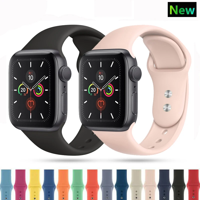 Ремешок для Apple Watch 5 4 band 44 мм 40 iwatch 3 2 1 42 38 correa applewatch браслет аксессуары наручных