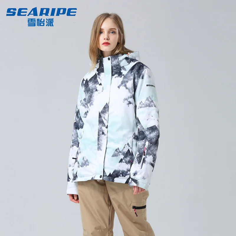 Новинка лыжная куртка женская не скатывается для сноубординга