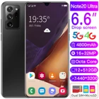 Новинка 2021, хорошо продаваемый смартфон, 12 + 512 ГБ, для Samsung Galaxy Note20 Ultra, мобильный телефон Huawei Xiaomi, Android 11,0
