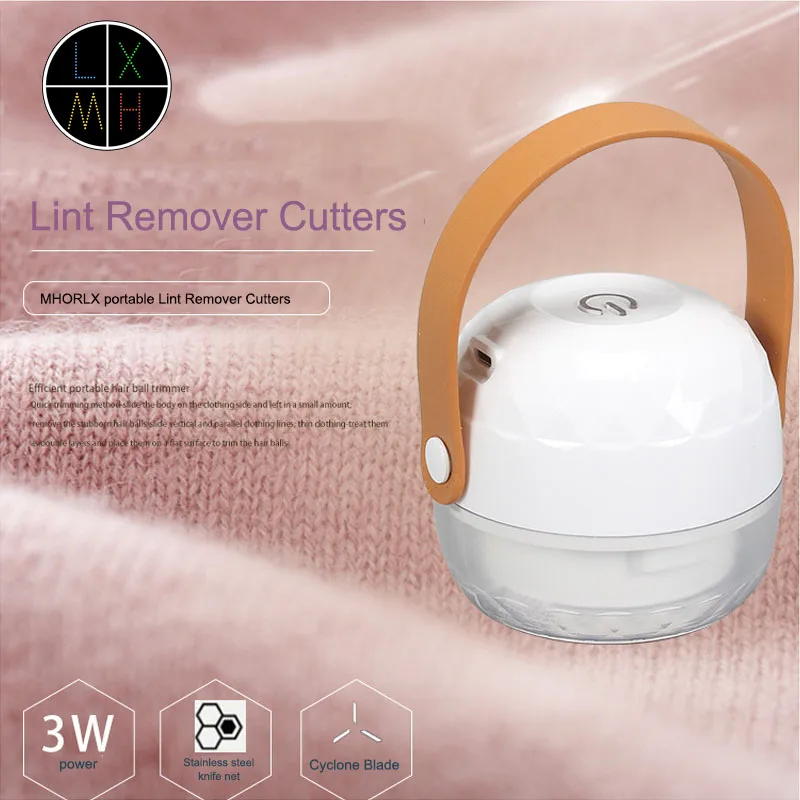 

Portable USB Lint Remover Cutters Spools Cutting Fabric Shaver Clothes Fuzz Pellet Trimmer Machine Removes for Clothes Spools