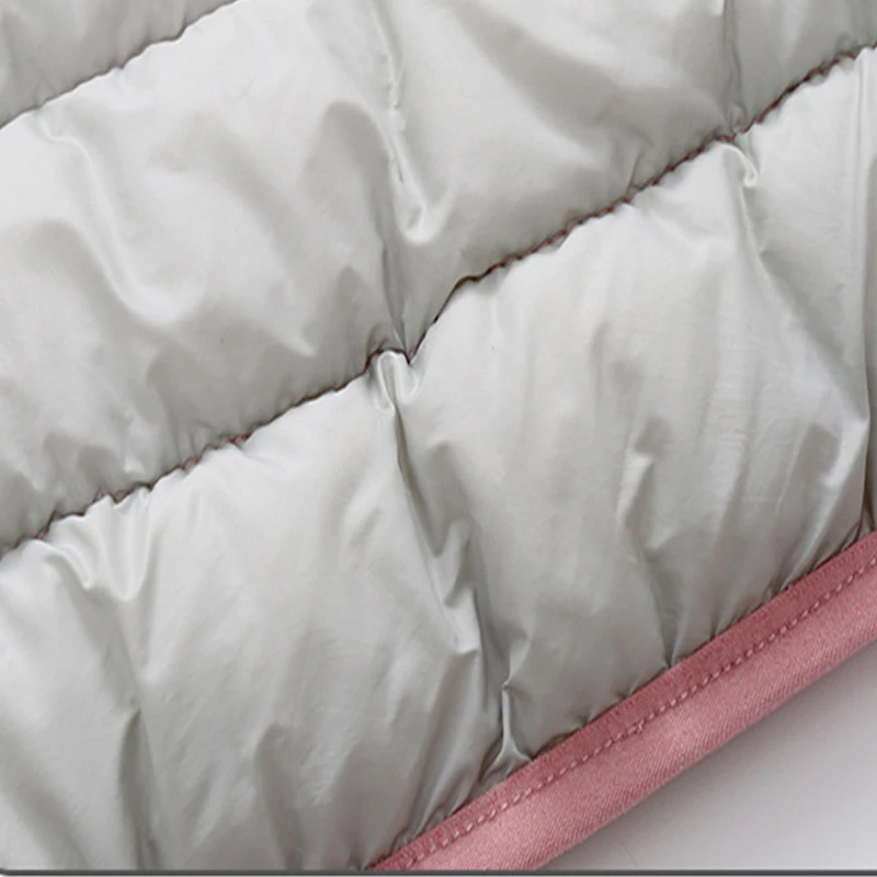 Детская одежда осенне-зимняя пуховая стеганая куртка теплое пальто с капюшоном