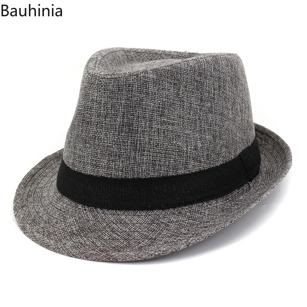 Bauhinia Зима Осень Новая мода для мужчин женщин fedoras джаз шляпа маленький Топ Кепка в