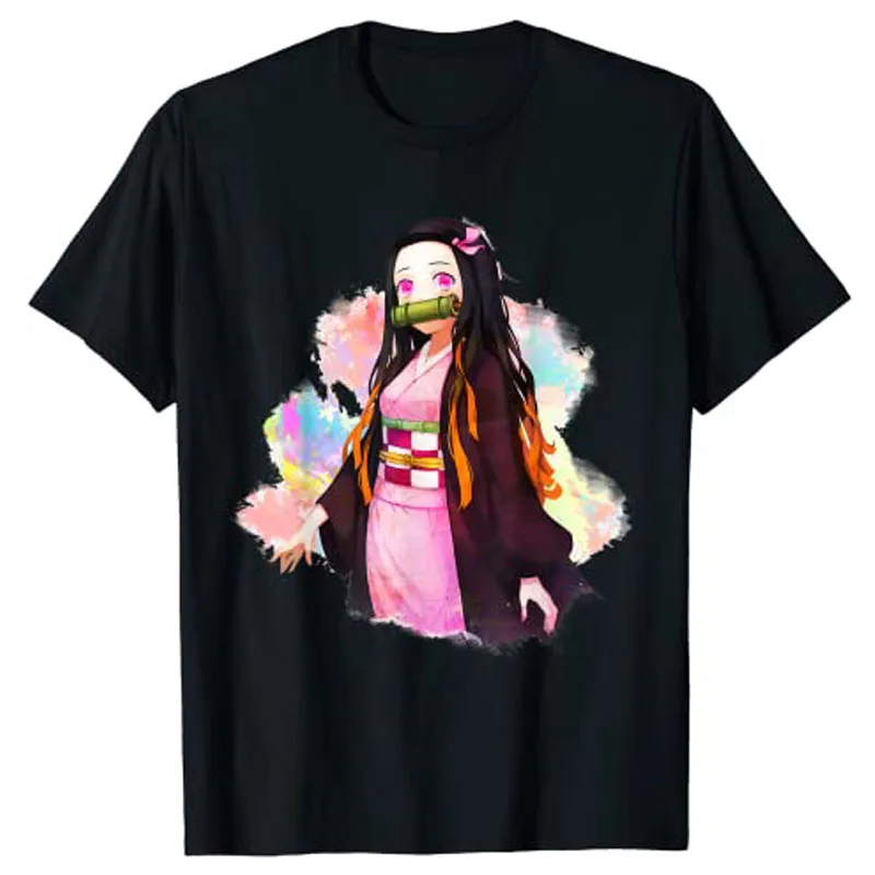 

Забавные игровые милые кинетки для девочек кинетки No Yaibas Nezukos японская футболка аниме влюбленная гордость манга демоны-рассеиватели кавайн...