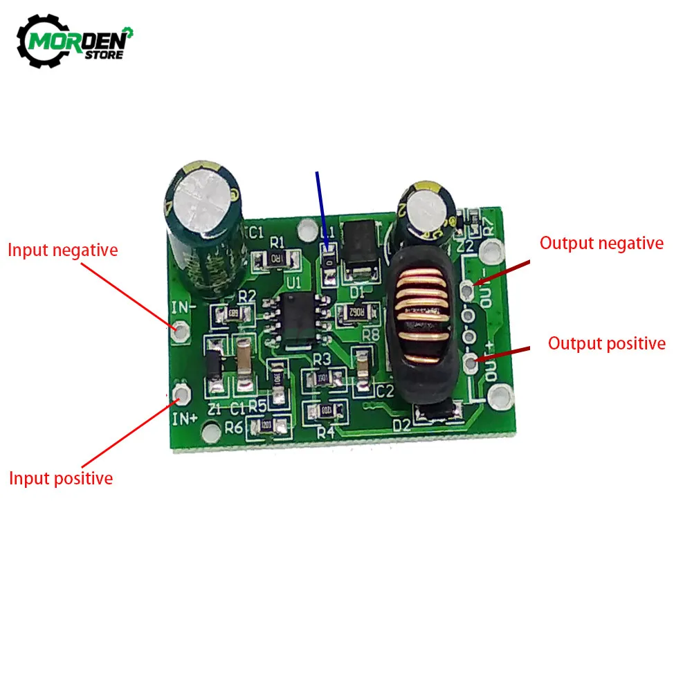 Понижающий модуль питания постоянного тока 9-90 в преобразователь понижающий