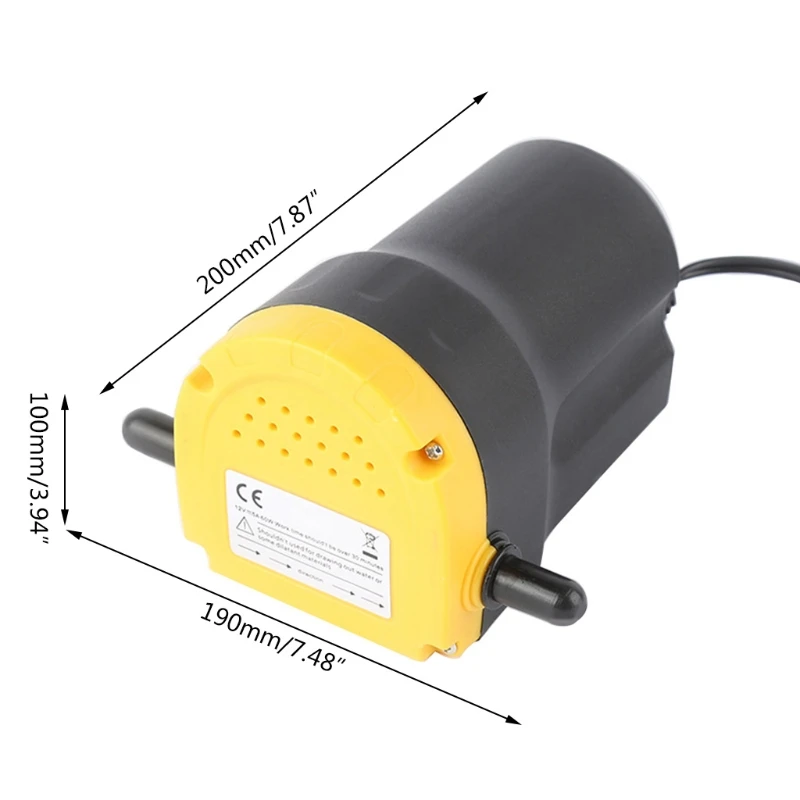 

12V 60W Oil Fluid Pump Extractor Scavenge Suction Transfer Auto Car Boat