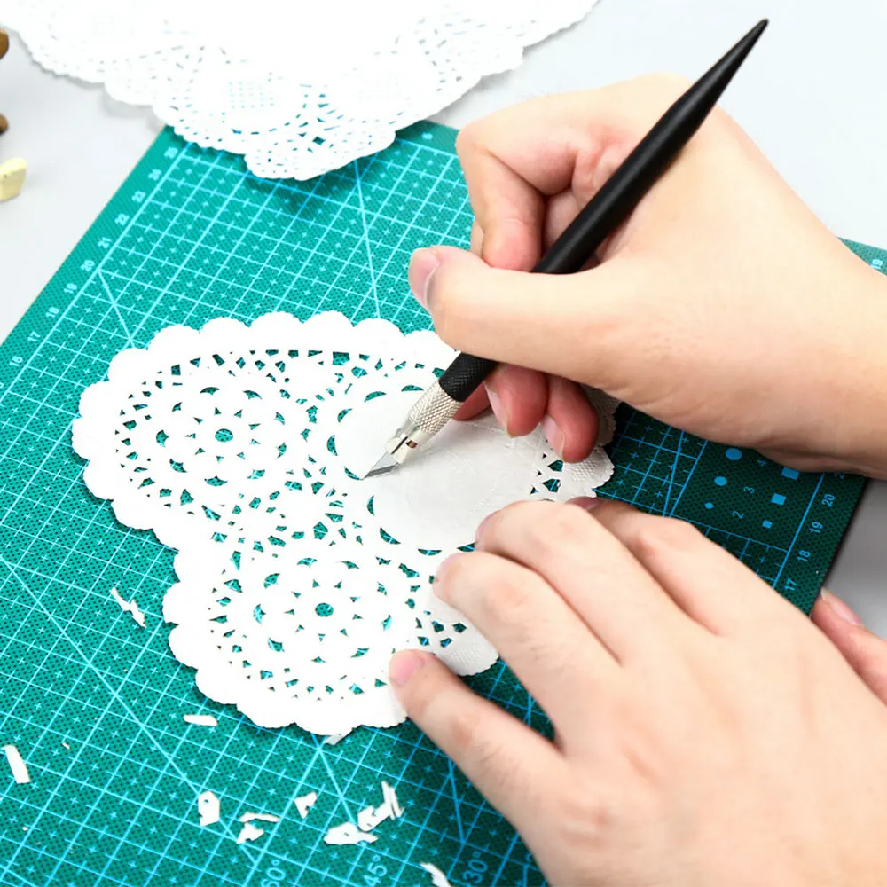 Нож для хобби Modelcraft с 24 запасными лезвиями ремесленный резак нож карт резки