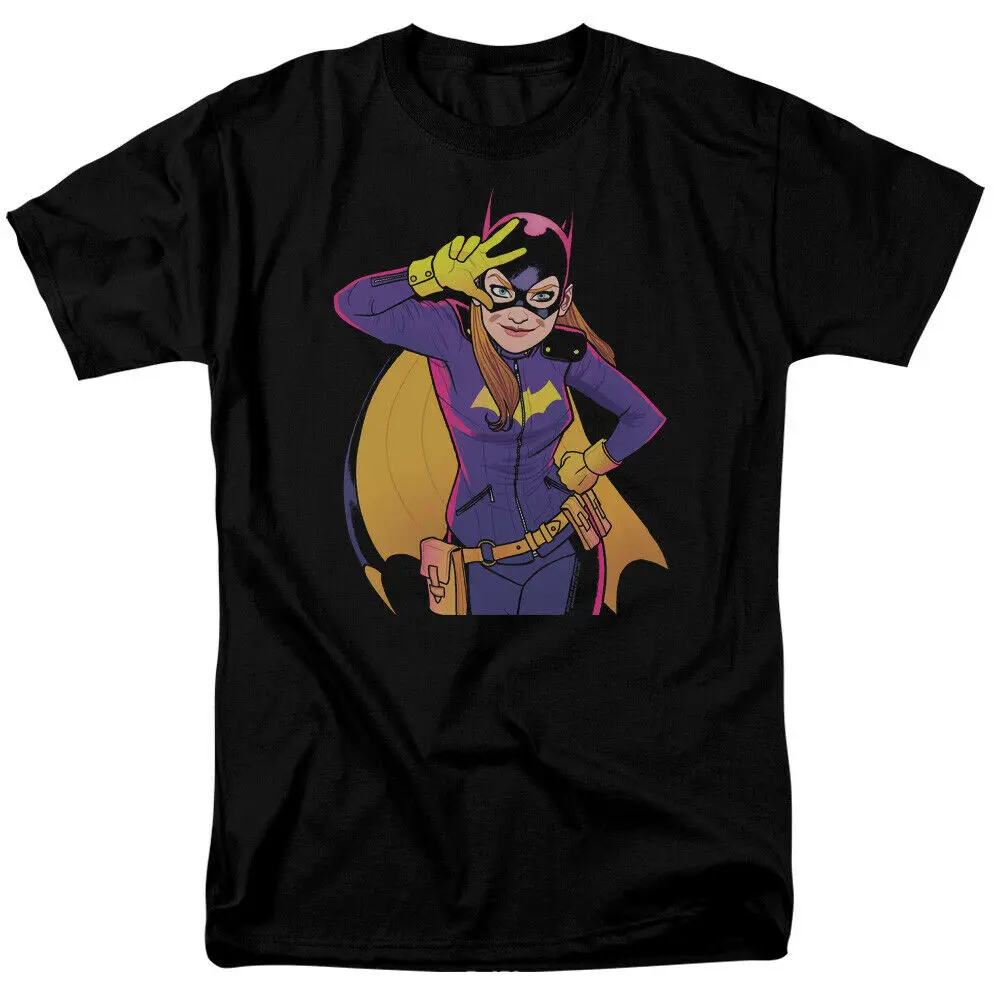 Черная футболка с лицензионным комиксом Batgirl Move | Мужская одежда
