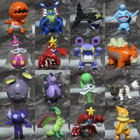 pokemon action figure crawdaunt camerupt wormadam luvdisc shiftry model toy collections