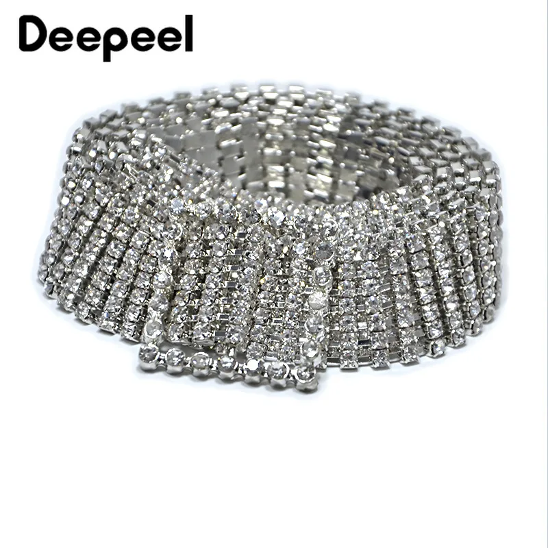 Deepeel 1 шт. 2 см * 100 Модный Цветной летний ремень Стразы Высококачественная