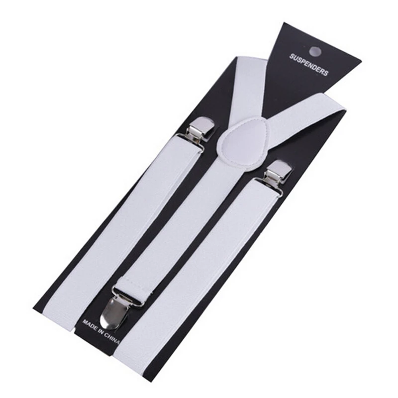 Модные новые мужские и женские подтяжки унисекс эластичные регулируемые Y