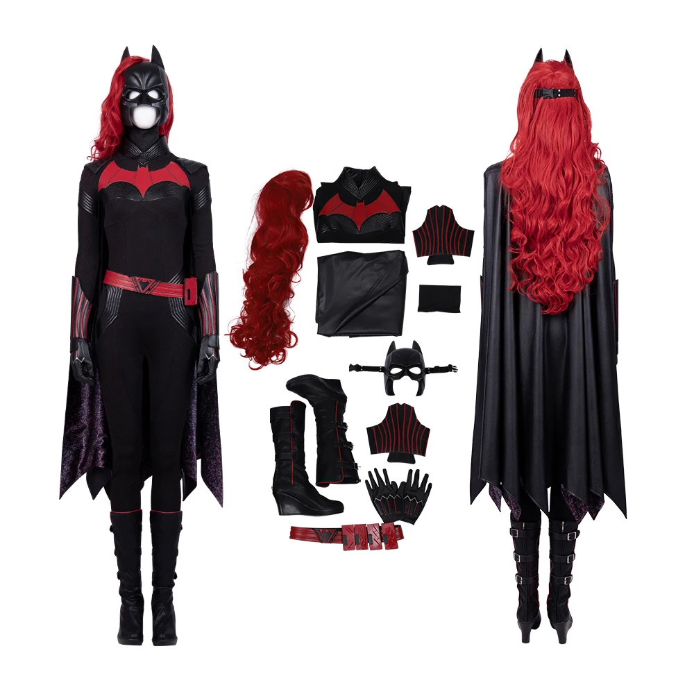 Женский карнавальный комбинезон Batwomen Рождественский костюм супергероя для