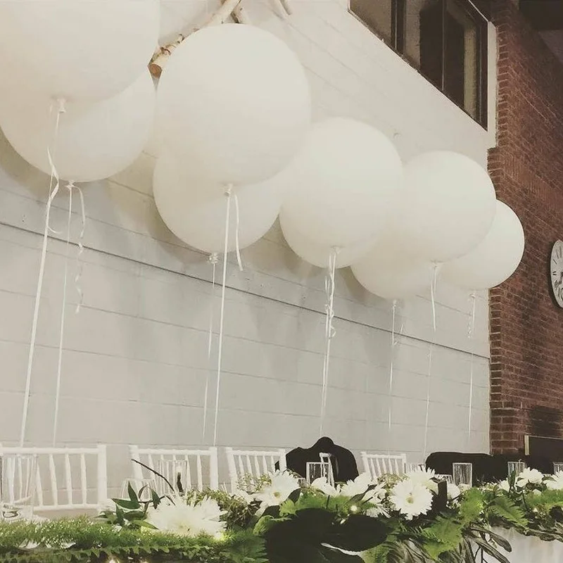 White Balloon Bachelorette Party Wedding engagement baby bridal shower birthday Christening Baptism First Communion Decoration | Дом и сад