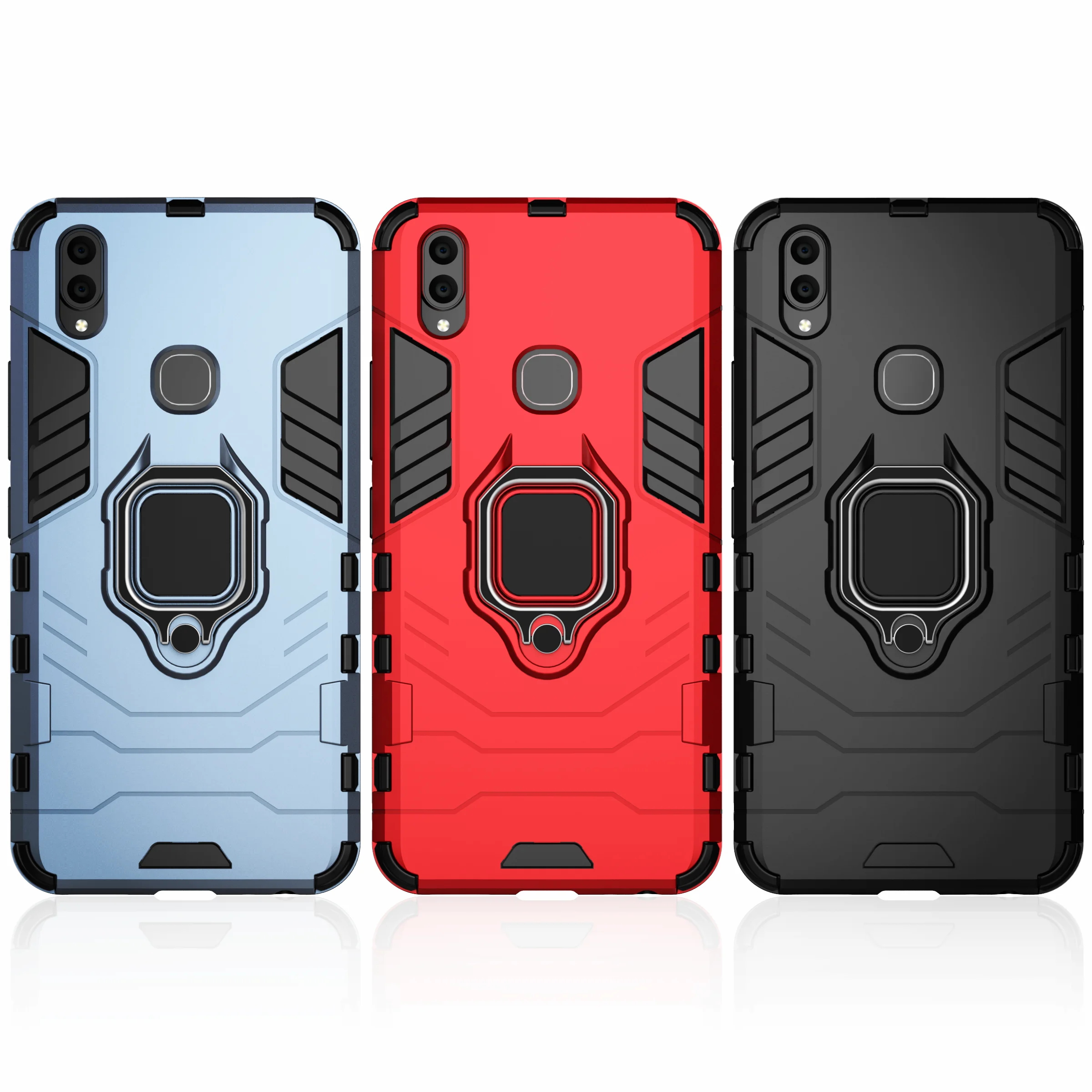 

For Vivo V9 Case Magnetic Car Shockproof Ring Armor Phone Back Cover For Vivo V9 Cover vivov9 v 9 Cases For Vivo Y85 vivoy85 Z3X