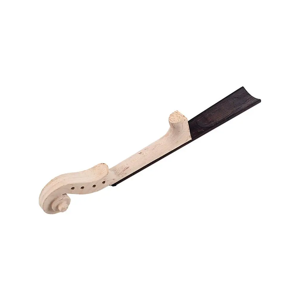 NEW 4/4 Size Maple Violin Neck Ebony Fingerboard DIY Kit with Hand Carved Scroll | Спорт и развлечения