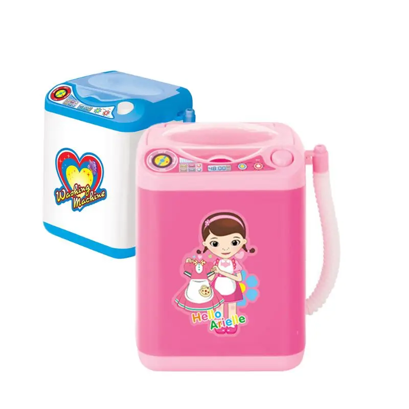 

Electronic Mini Washing Machine Shape Automatic Makeup Brush Cleaner Dries Deep Cleaning Brushes Sponge Powder Puff Tiktok Toy