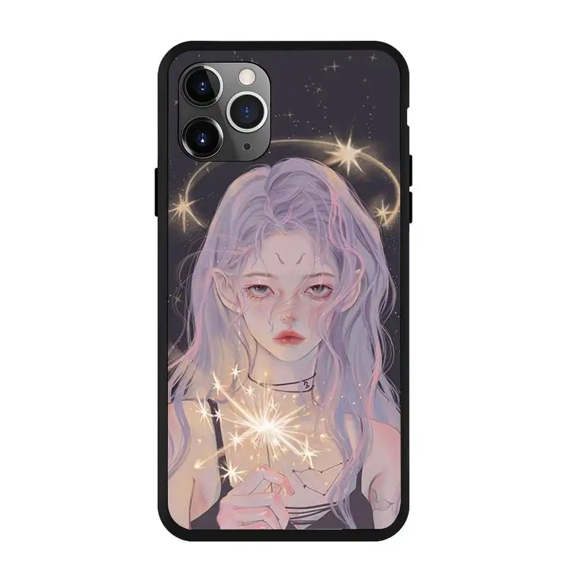 

Cartoon Anime Fairy Girl Phone Case For Iphone 6 6s 7 8plus X Xr 11 12 Mini Pro Max Nax Fundas Cover