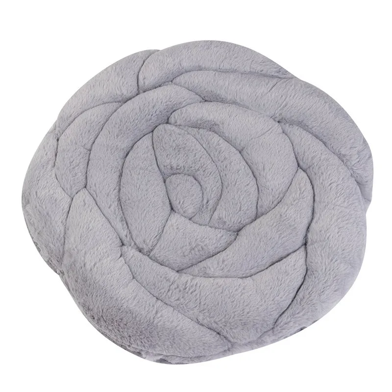 Плюшевые 3D Розы Диван кресло подушка размером 45*45 см серый розовый татами тапочки