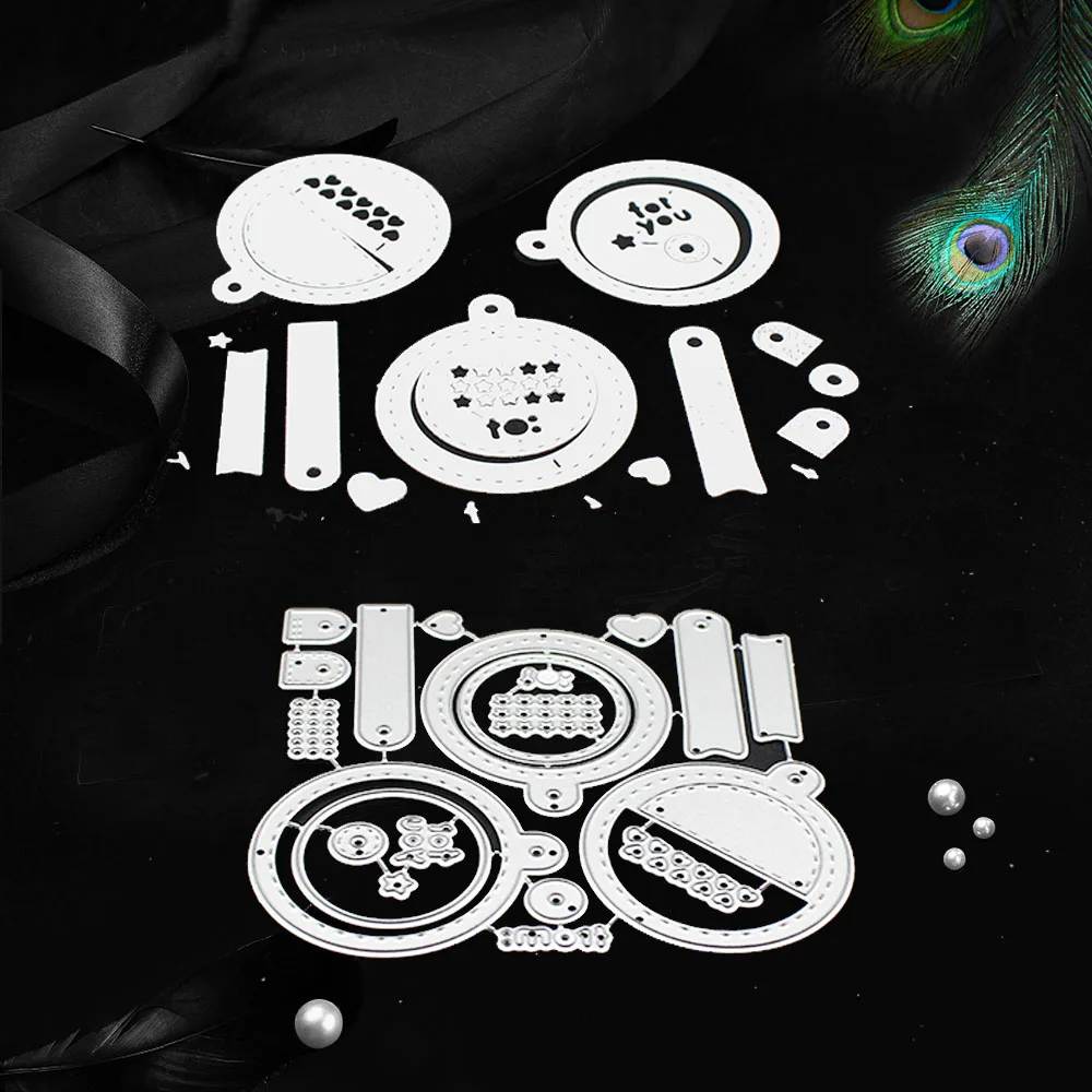 Рождественский альбом бумажная карта тисненый нож для DIY скрапбукинга тиснение