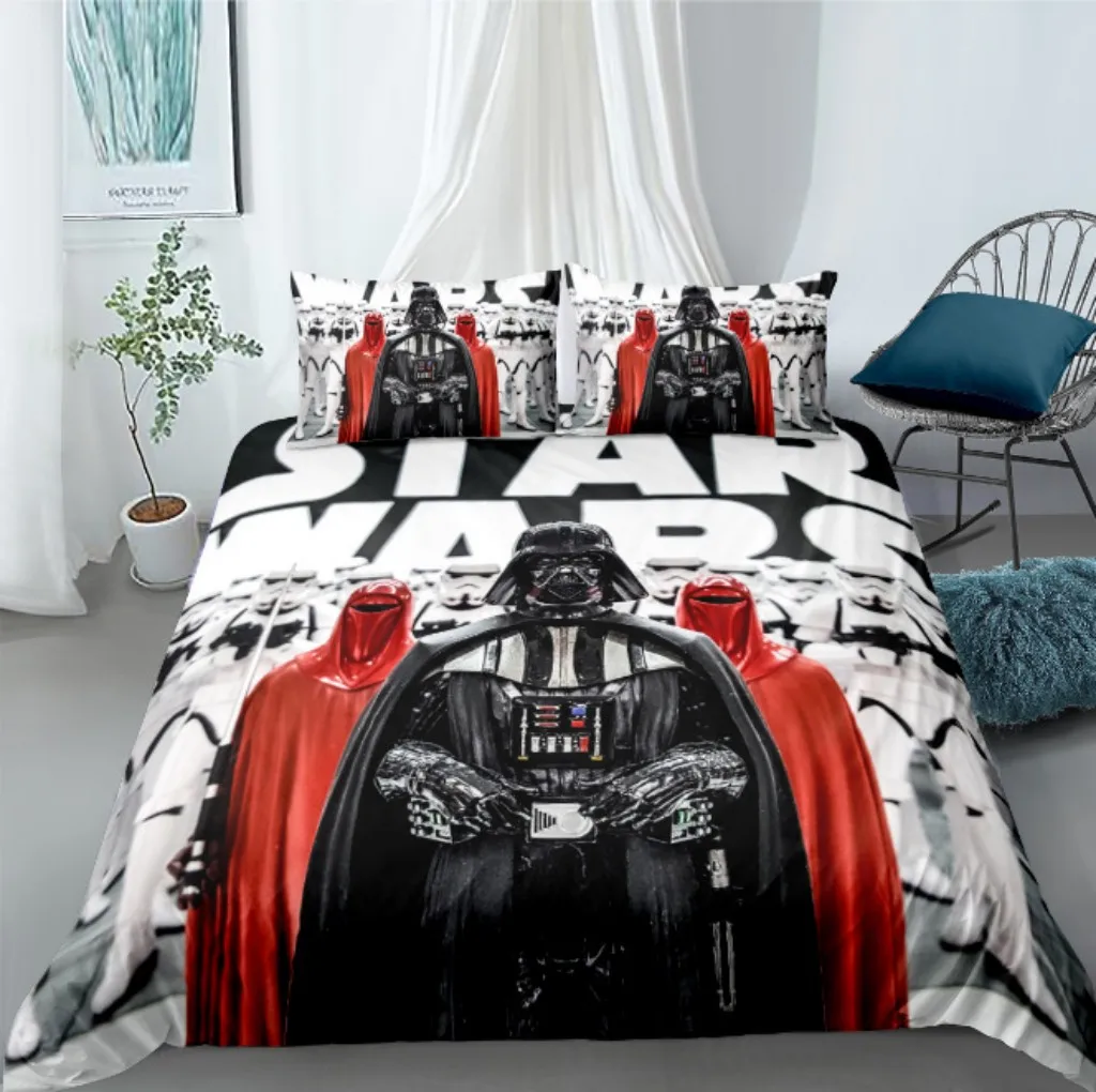 

Popular Star Movie Wars Bedding Set Duvet Cover Sets Comforter Bed Linen Twin Queen King Single Size Fashion Gift Home Decor