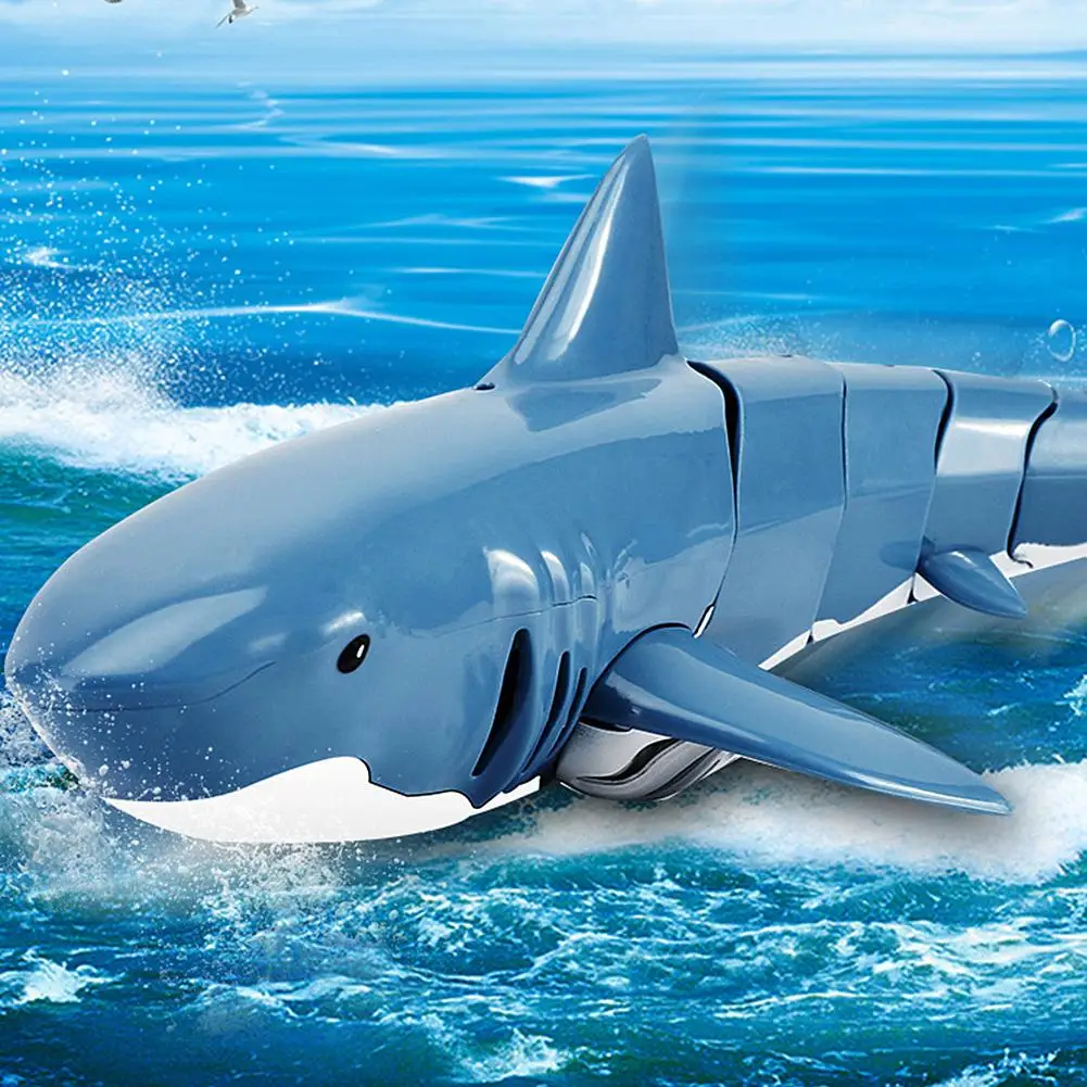 

2.4G Remote Control High Speed Simulation Shark Funny Water Toy Children Gift