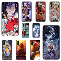 inuyasha anime phone case for huawei p y nova mate y6 9 7 5 prime mate20 lite nova 3e 3i cover fundas coque