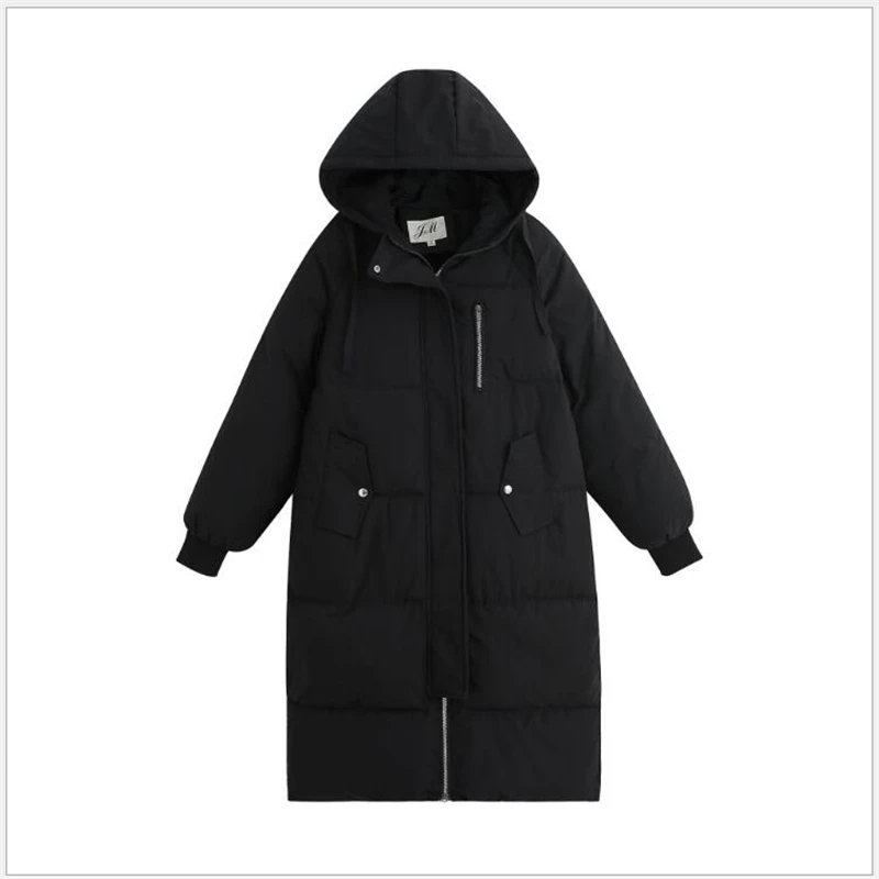 

2020 Fashion Cotton Padded Winter Jacket Women Thick Female Coat Parka Warm Winter Long Jackets Ladies Overcoat G813