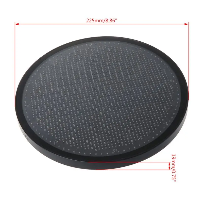 

Round Car LED Lamp Phone Wifi Remote Control DIY Colorful Display Board Light