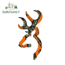 EARLFAMILY 13 см x 7 коричневый стиль бак реальное дерево оранжевый
