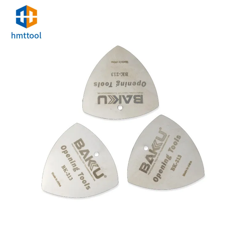 

3 шт./лот BAKU, ультратонкий металлический Открыватель Из Нержавеющей Стали, Металлические гитарные медиаторы для телефонов, планшетов, ЖК-экранов, ремонтные инструменты