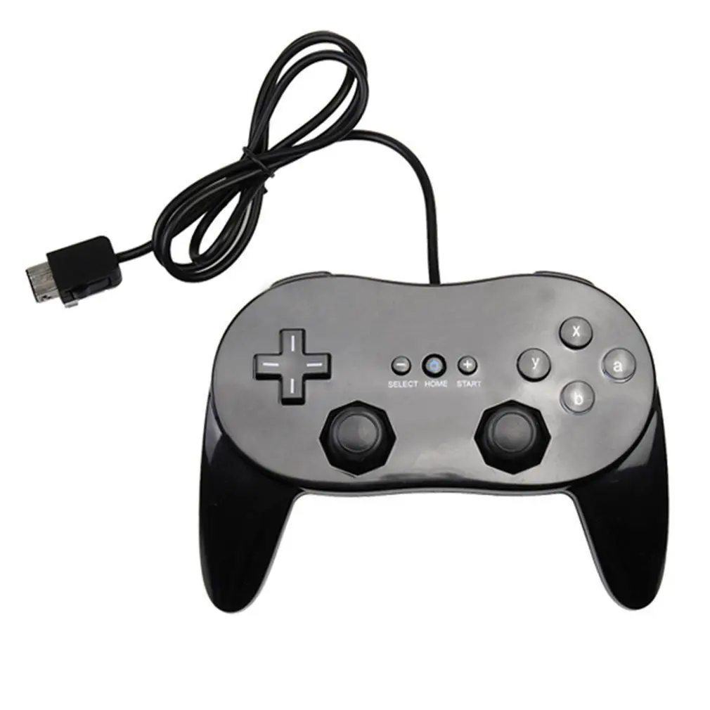 Белый проводной классический контроллер USB игровой джойстик геймпад с ручкой