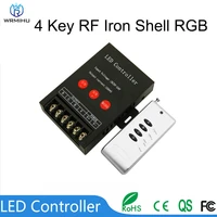 dc5 24v 30a 10a3 rf wireless iron shell 4 key controller suitable for rgb ktv bar outdoor indoor stage led light strip