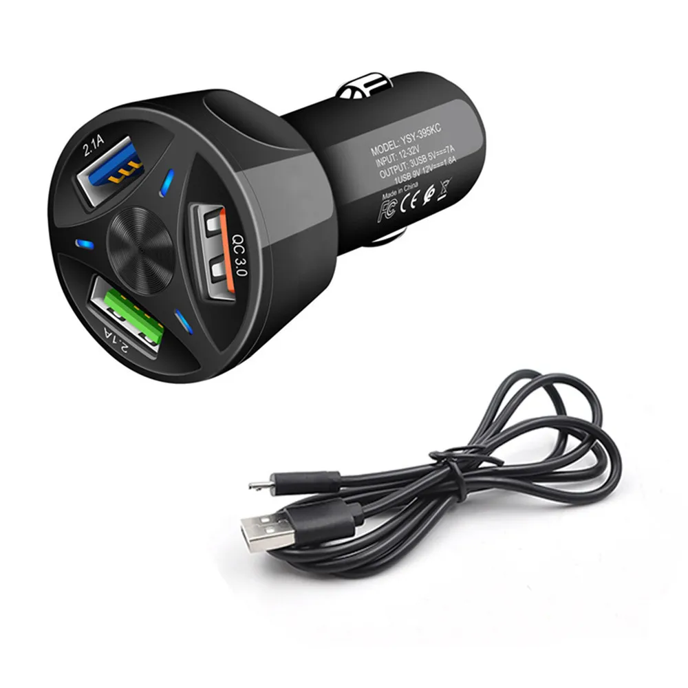 Мини 3 Порты и разъёмы Переходник USB для зарядки в машине DJI Mavic мини Дрон