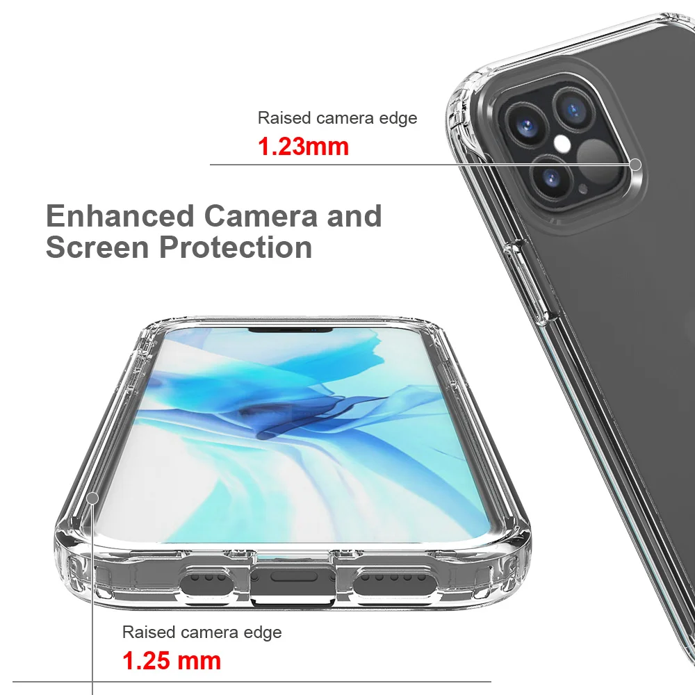 IPhone case transparent with gradient 360 suitable for 12 11 Pro max 8 7 6 6S plus x XR XS Se 2020 models | Мобильные телефоны и