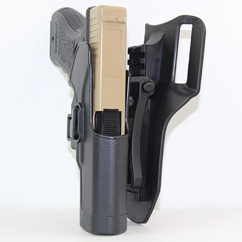 Высокий Низкий Регулируемый направляющий ремень с петлей переходник кобура для