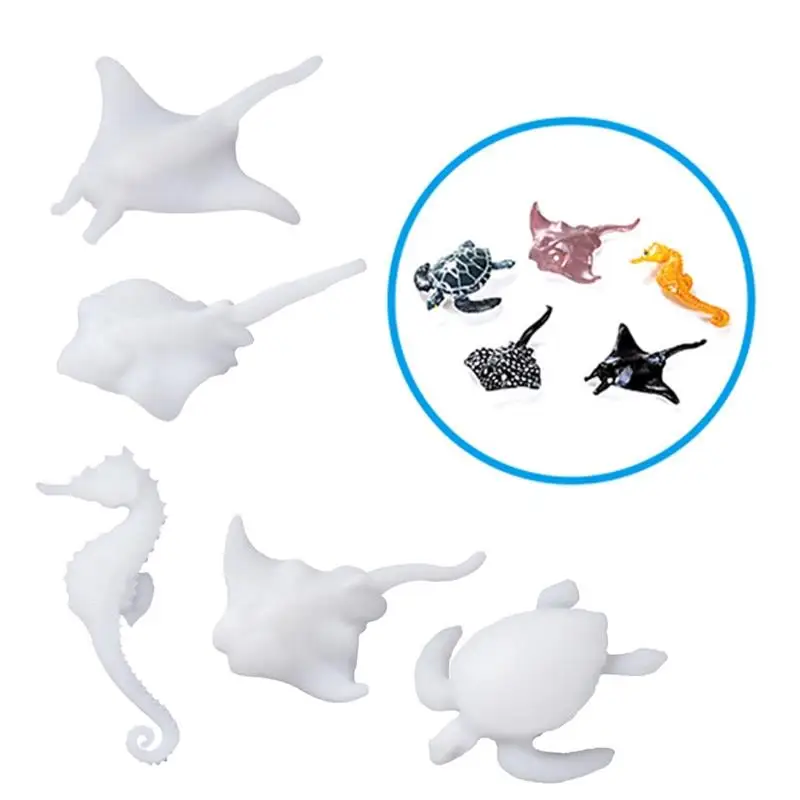 

3D Diy Crystal Epoxy Material Filling Enclosed Simulation Fish Model Material