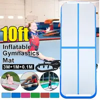 2m 3m 4m Inflatable AirTrack Gymnastics Training Mat Air Track Tumbling Artistic Fitness Beginner Floor Mat Trampoline