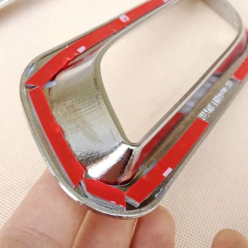 

ABS Plastic For Subaru XV Crosstrek accessories 2012 2013 2014 2015 Car rear fog lampshade Cover Trim Car Styling