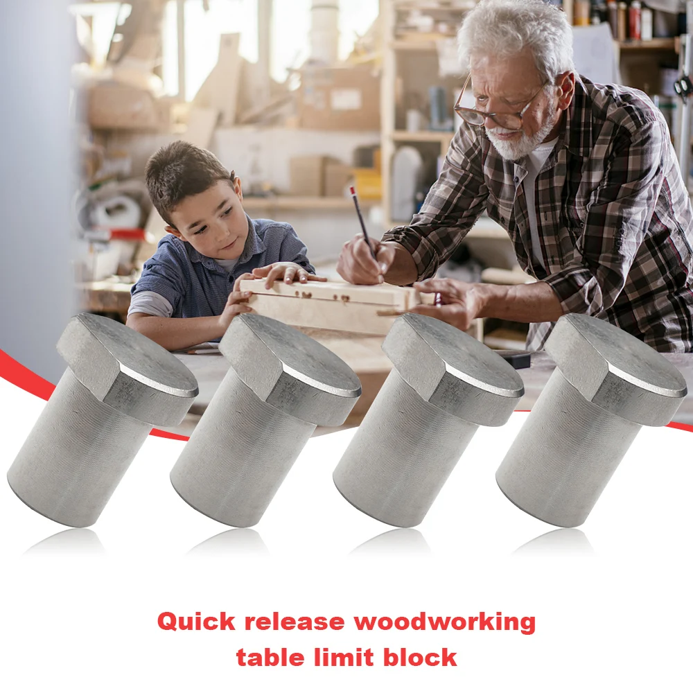 4 шт./компл. Заглушки для верстака фиксированный концевой тормозной ограничитель