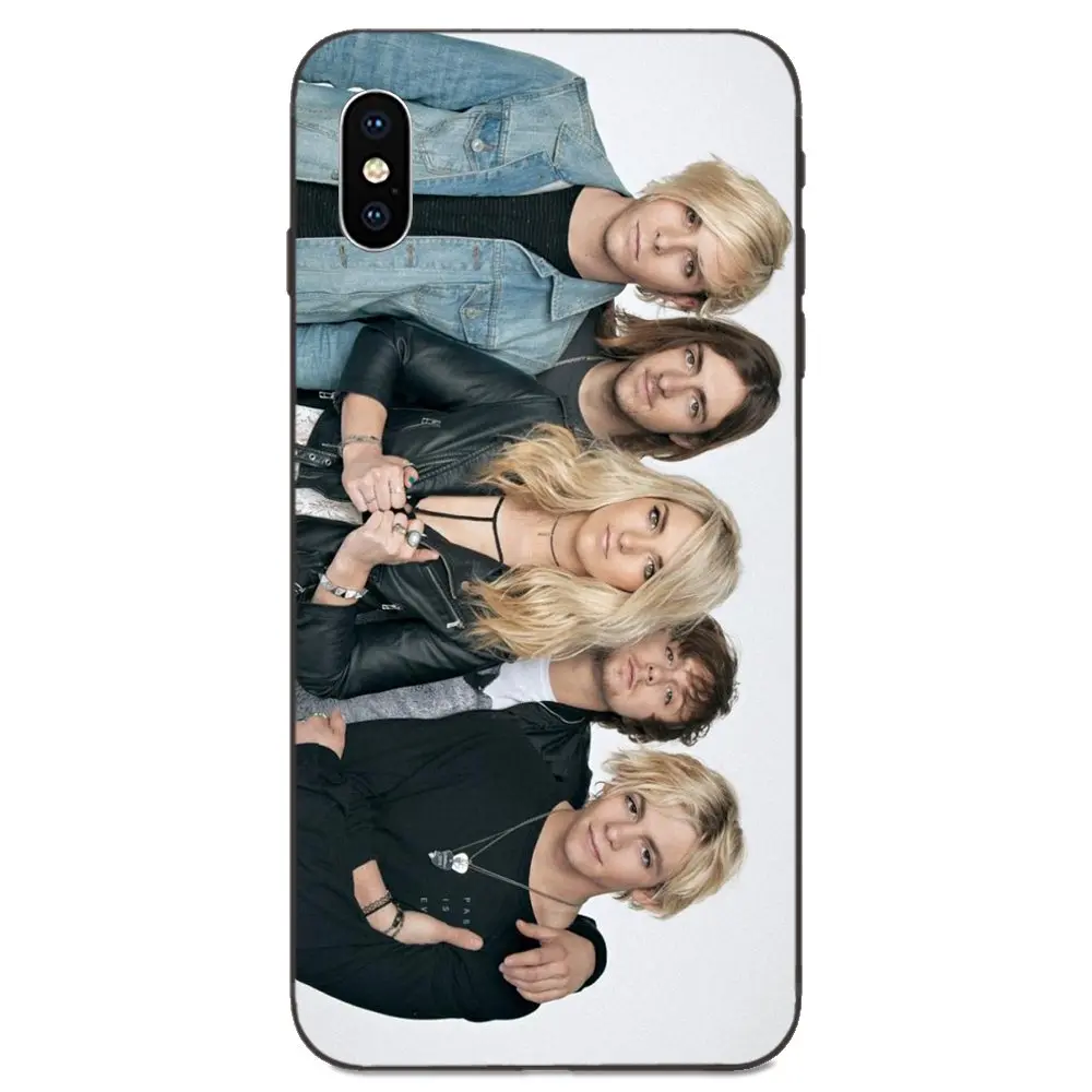 Чехлы из ТПУ для мобильных телефонов чехлы с ремешком Ross Lynch R5 Ультратонкий чехол