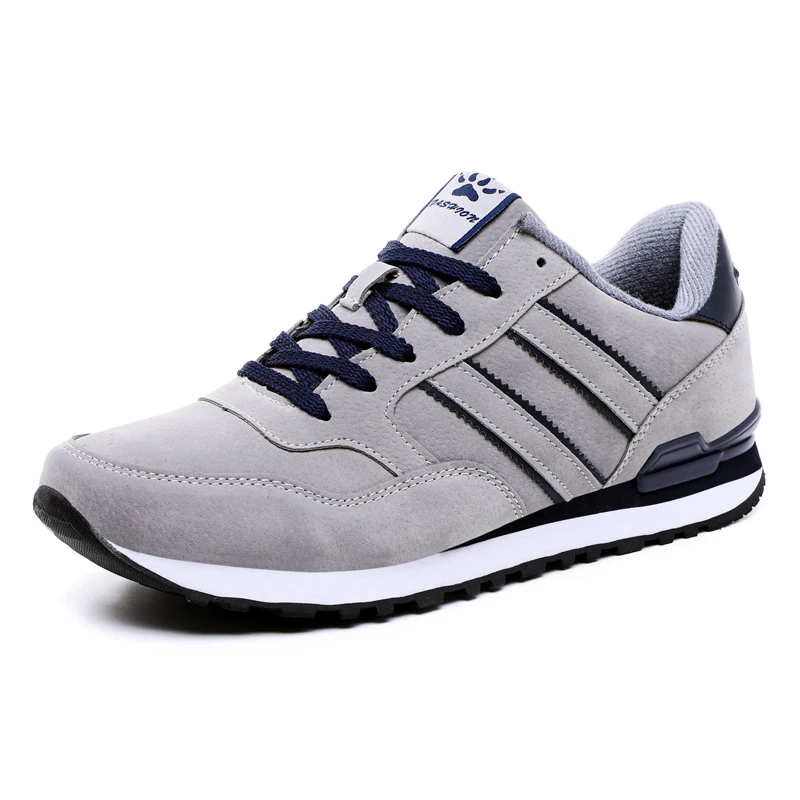 Осенняя мужская обувь Кроссовки Мужская модная на шнуровке Повседневная из