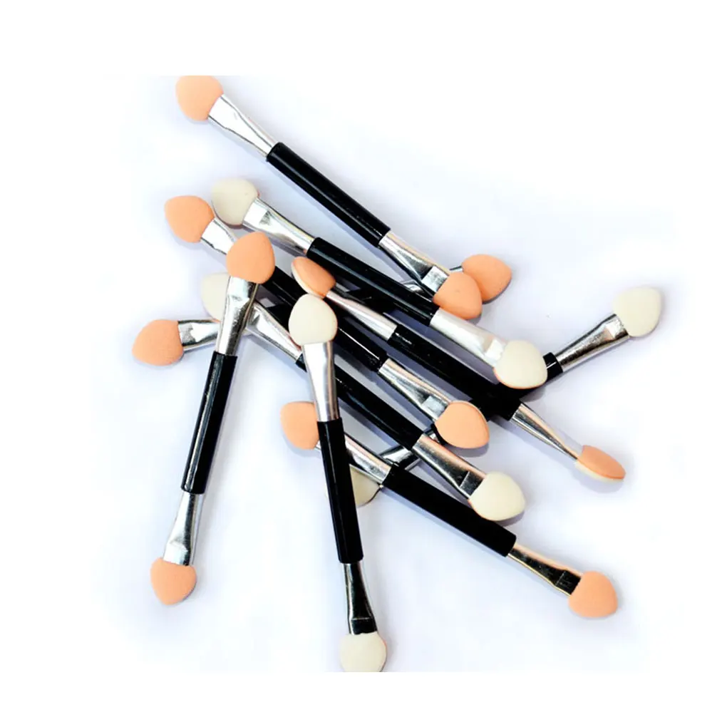 10 шт. палочка для теней спонж двухсторонний макияж принадлежности аппликатор