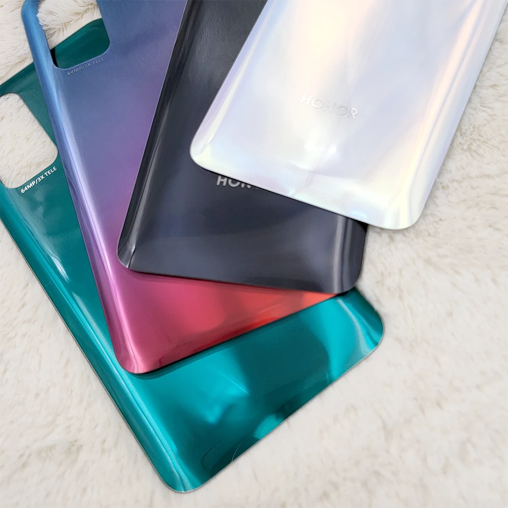 100original honor 30s cover mobile phone battery back replacement case rear door repair parts for huawei honor 30s with logo free global shipping