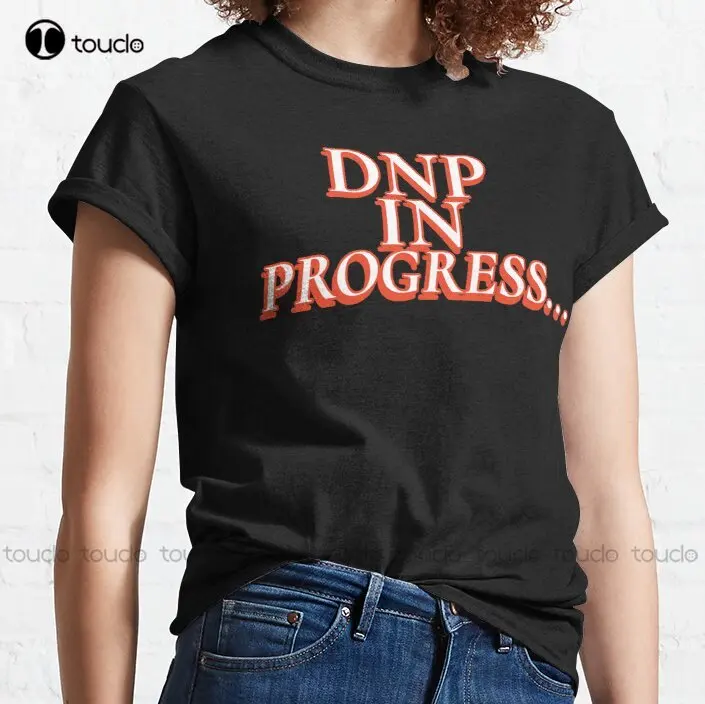 

New Dnp In Progress 4 Classic T-Shirt Workout Shirts Cotton Tee Shirts S-5Xl