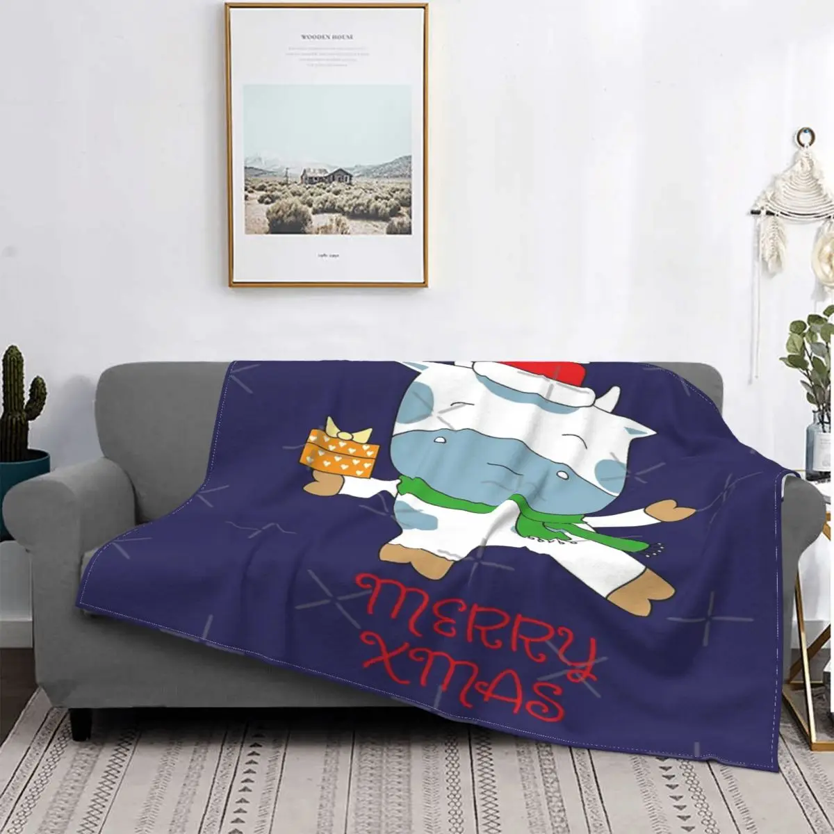 

Manta a cuadros для детей, ocutor de cama с принтом, feliz Navidad